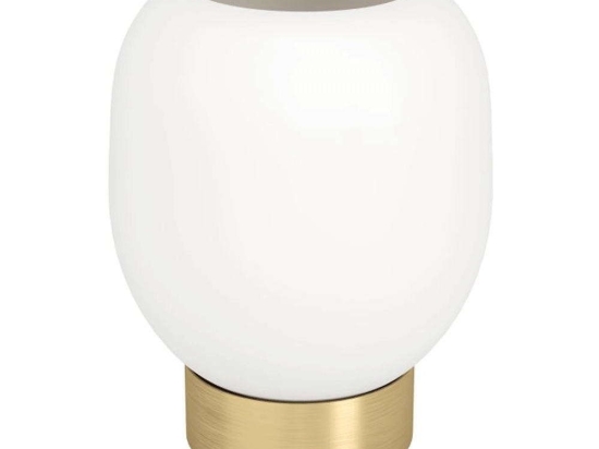 Φωτιστικό Επιτραπέζιο Manzanares 900307 1xE27 40W White-Gold Eglo
