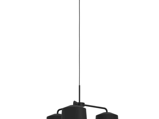 Φωτιστικό Οροφής Caguanes 900446 66,5x110cm 3xE27 40W Black Eglo