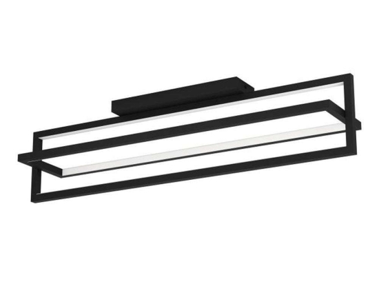 Φωτιστικό Οροφής-Πλαφονιέρα Siberia 900465 78x16x23,5cm Led 34W Black Eglo