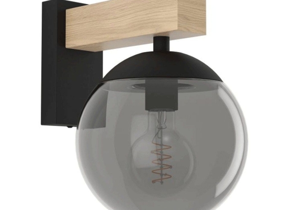 Φωτιστικό Τοίχου Bufalat 900671 20x29cm 1xE27 Black Eglo
