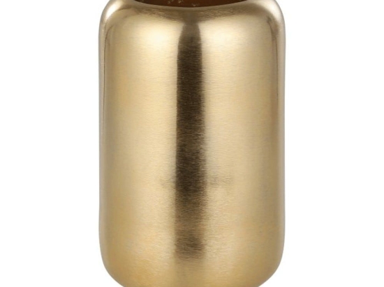 Βάζο Abucay 421046 Φ17x28cm Gold Eglo Αλουμίνιο