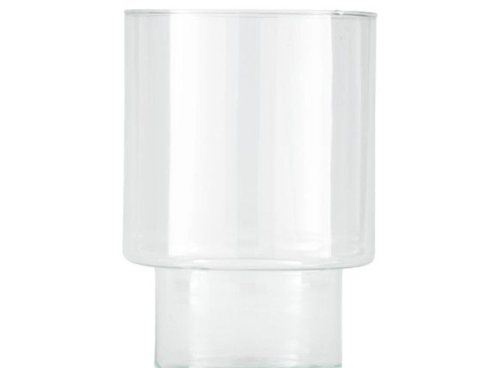 Βάζο Γυάλινο Delnite 421074 Φ13,5x20cm Clear Eglo Γυαλί