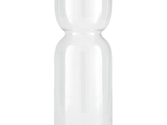 Βάζο Γυάλινο Delnite 421075 Φ10x25cm Clear Eglo Γυαλί