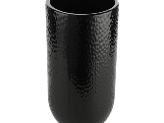Βάζο Κεραμικό Bugallon 421039 Φ13,5x26cm Black Eglo Κεραμικό