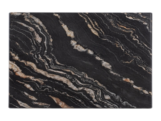 ΕΠΙΦΑΝΕΙΑ ΤΡΑΠΕΖΙΟΥ WERZALIT 120Χ80Χ3.5εκ. BLACK GOLD MARBLE HM5630.15