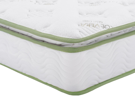 ΣΤΡΩΜΑ CONTINUOUS SPRING ΜΕ ΑΝΩΣΤΡΩΜΑ ALOE VERA 140X200 HM372.13 ΜΟΝΗΣ ΟΨΗΣ