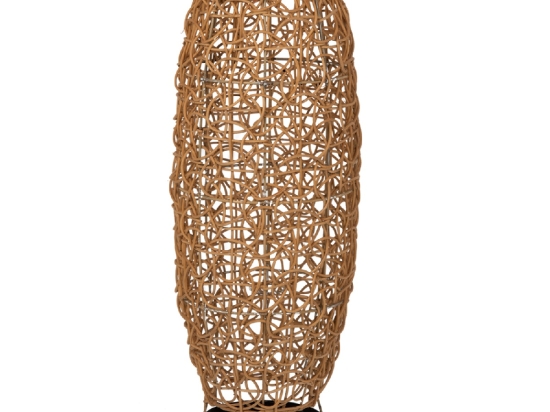 ΦΩΤΙΣΤΙΚΟ ΔΑΠΕΔΟΥ HM7877 RATTAN ΣΕ ΦΥΣΙΚΟ ΧΡΩΜΑ Φ24x62Yεκ.