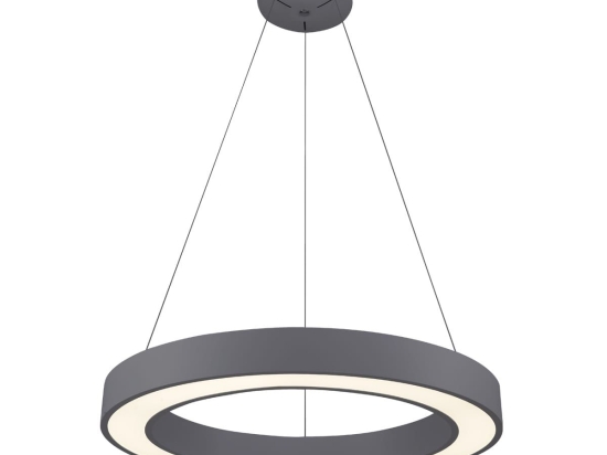 Φωτιστικό Οροφής Led 50W Φ60 Anthracite VK/04243PE/AN/W/60 VKLed Αλουμίνιο