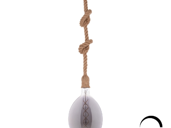ΛΑΜΠΤΗΡΑΣ LED FILAMENT 8W E27 3000K SMOKE DIMMABLE HM4051.03