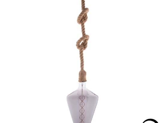 ΛΑΜΠΤΗΡΑΣ LED FILAMENT 8W E27 3000K SMOKE COLOR DIMMABLE  HM4054.03