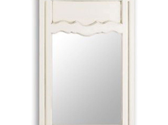 Artekko Καθρέφτης Πατίνα Ξύλινος 58x84x5 Λευκό/Φυσικό