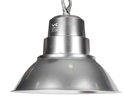Φωτιστικό Οροφής Καμπάνα Led Nickel VK/04091/C VKLed Αλουμίνιο