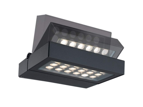 Φωτιστικό Τοίχου-Απλίκα Led Anthracite VK/02084/AN/W VKLed