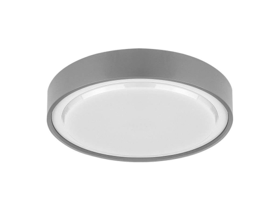 Φωτιστικό Οροφής - Πλαφονιέρα Led Grey VK/02062/G/C VKLed Πλαστικό