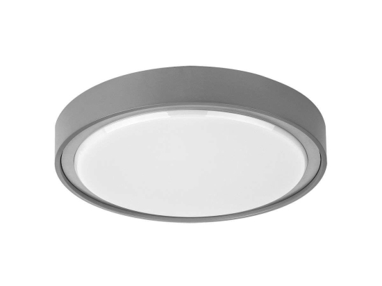 Φωτιστικό Οροφής - Πλαφονιέρα Led Grey VK/02063/G/C VKLed Πλαστικό