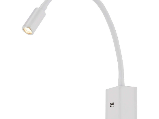 Φωτιστικό Τοίχου-Απλίκα Led White VK/04232/W/W VKLed Μέταλλο