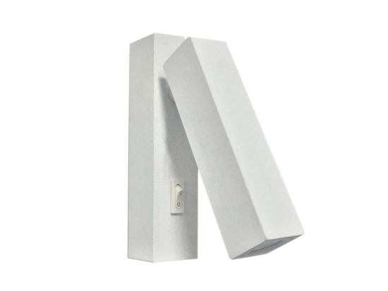 Φωτιστικό Τοίχου-Απλίκα Led White VK/04153/WA/W/W VKLed Αλουμίνιο