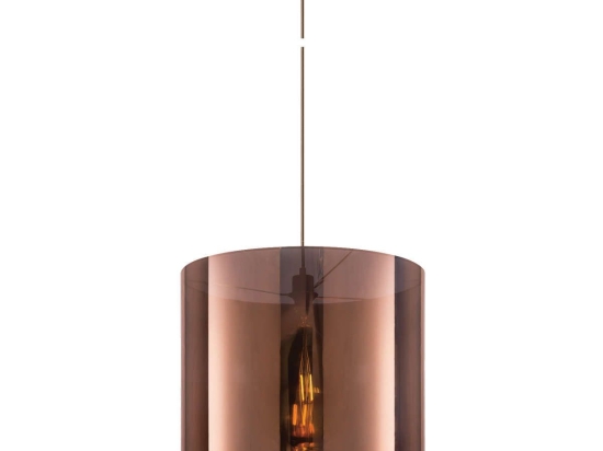 Φωτιστικό Οροφής Φ50X45 Copper VK/03165/COP/5045 VKLed Μέταλλο