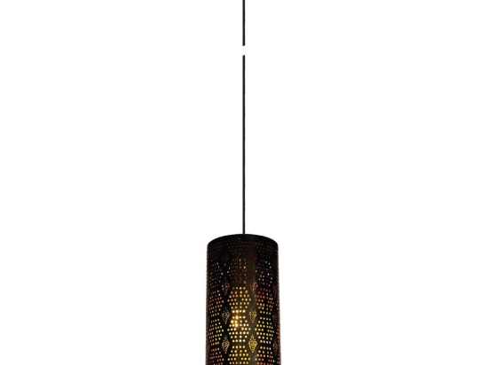 Φωτιστικό Οροφής Φ13x30 Black VK/03118PE/B VKLed Μέταλλο