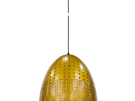 Φωτιστικό Οροφής Φ30.5x33 Gold VK/03119PE/GD VKLed Μέταλλο