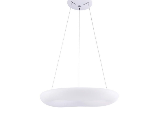 Φωτιστικό Οροφής Led 50W Φ60 White VK/04242PE/W/W/60 VKLed Πλαστικό