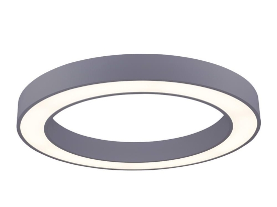 Φωτιστικό Οροφής - Πλαφονιέρα Led Φ80 Anthracite VK/04243CE/AN/W/80 VKLed Αλουμίνιο