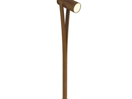 Φωτιστικό Δαπέδου Led Dark Brown 194xd99x800mm  VK/02157/BR/W VKLed