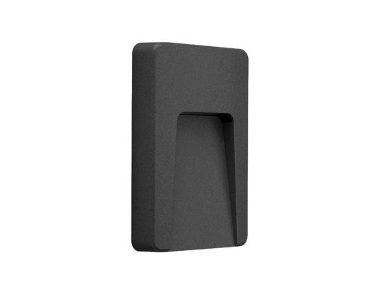 Φωτιστικό Τοίχου-Απλίκα Led Anthracite 90x150x32mm VK/02146/AN/W VKLed