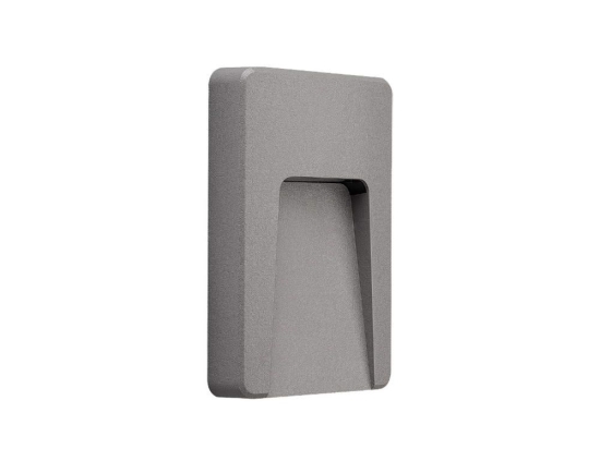 Φωτιστικό Τοίχου-Απλίκα Led Grey90x150x32mm VK/02146/G/W VKLed