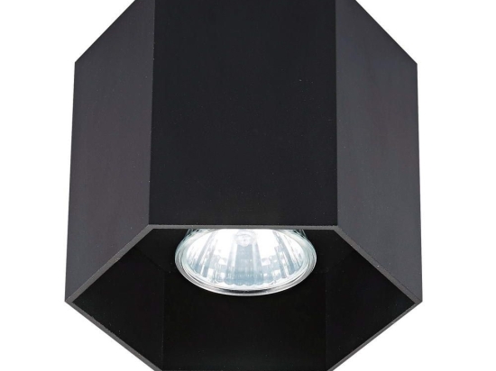 Φωτιστικό Οροφής - Σποτ Black 109x126x100mm VK/03095CE/B VKLed Αλουμίνιο