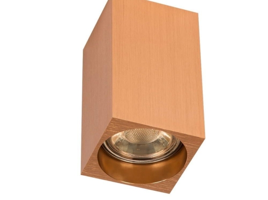 Φωτιστικό Οροφής - Σποτ Copper 56x56x100mm VK/03090CE/COP VKLed Αλουμίνιο
