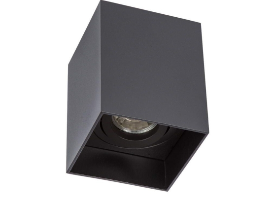 Φωτιστικό Οροφής - Σποτ Black 90x90x115mm VK/03055/B VKLed Αλουμίνιο