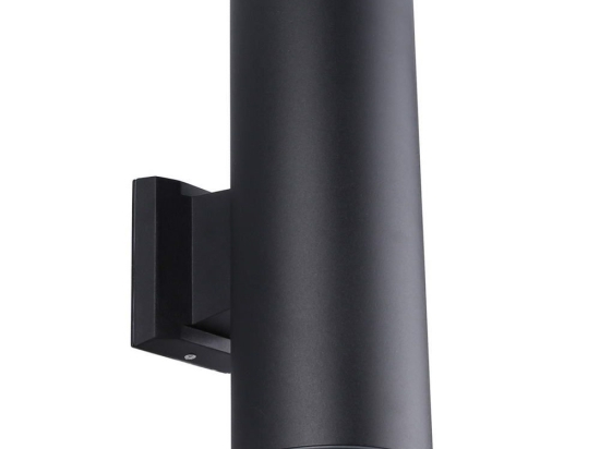 Φωτιστικό Τοίχου D108x300mm Black  VK/01059/B VKLed