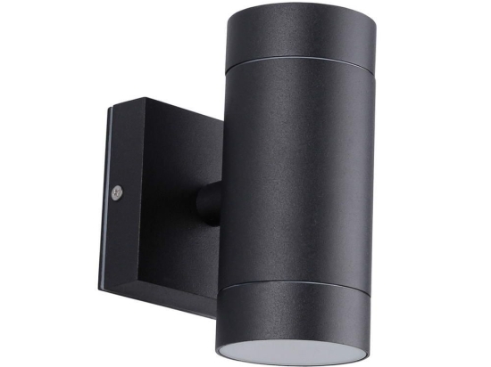Φωτιστικό Τοίχου D65x145mm Black  VK/01057/B VKLed