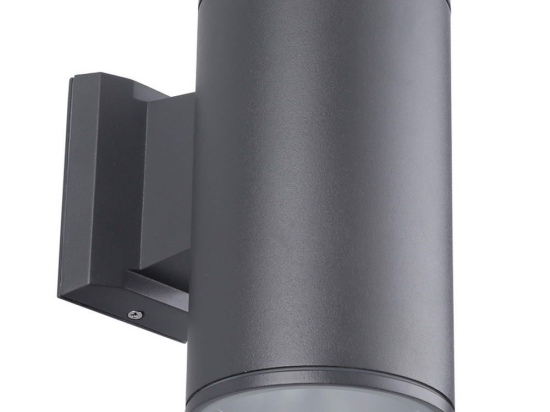 Φωτιστικό Τοίχου D108x190mm Anthracite  VK/01058/AN VKLed