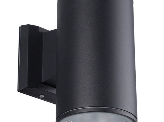 Φωτιστικό Τοίχου D108x190mm Black  VK/01058/B VKLed