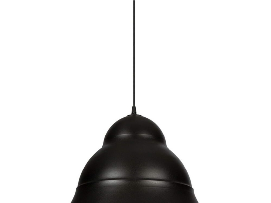 Φωτιστικό Οροφής Black Φ40x28.5cm VK/04058/B VKLed Μέταλλο