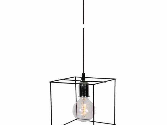 Φωτιστικό Οροφής 20x20cm Black  VK/0307/B VKLed Μέταλλο
