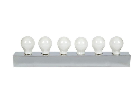 Φωτιστικό Τοίχου - Απλίκα Led Nickel  VK/03130/C VKLed Μέταλλο