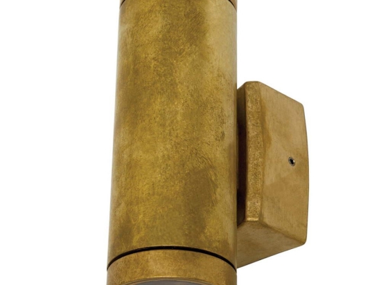 Φωτιστικό Τοίχου - Απλίκα D60x180mm Brass  VK/01046/NB VKLed