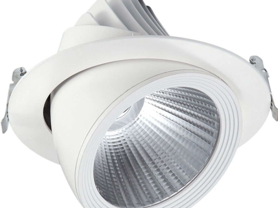 Σποτ Χωνευτό VK/04083/W/C/24 Φ19cm Led 1800Lm 20W 4000K White VKLed Στρόγγυλο