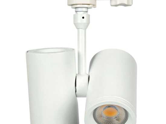 Σποτ Ράγας Διπλό VK/04052TR/2/W/S 16cm 2xGU10 35W White VKLed