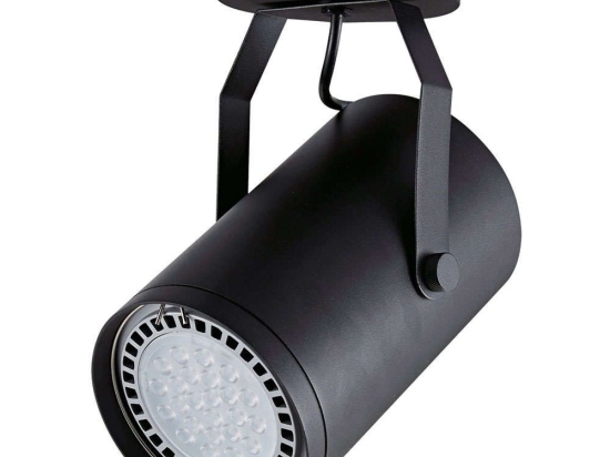 Σποτ Οροφής VK/03109CE/B 12x28,5cm 1xGU10 50W Black VKLed