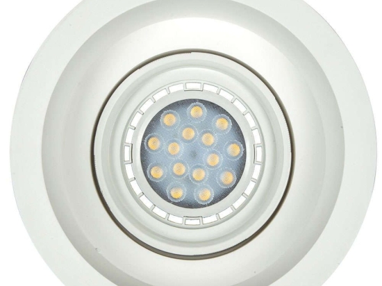 Φωτιστικό Οροφής Χωνευτό VK/09030 Φ23x18,6cm 1xG53 50W White VKLed