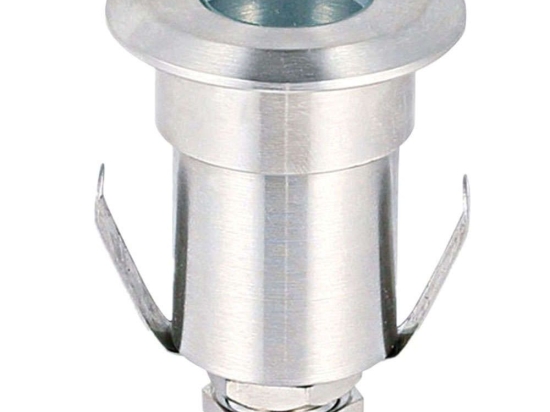 Φωτιστικό Δαπέδου Χωνευτό VK/02117/W/60 Φ4,2x7,5cm Led 180Lm 1W 3000K IP68 Inox VKLed