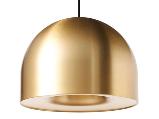 Φωτιστικό Οροφής VK/04392/PE/GD Φ40x30cm 1xΕ27 40W Gold VKLed