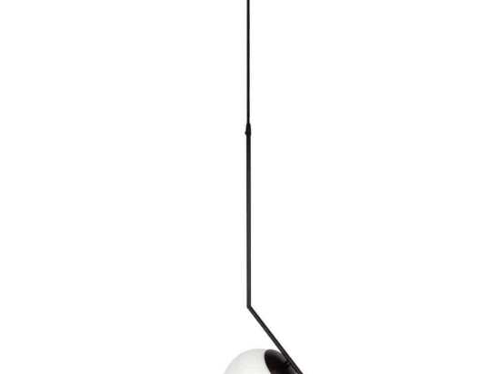 Φωτιστικό Οροφής VK/03226/PE/B Φ15cm 1xE27 42W Black VKLed