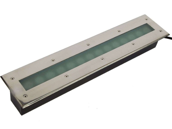 Προβολέας-WallWasher Χωνευτός VK/02015R/W/50 50x11x6,5cm Led 1060Lm 12W 3000K IP67 Grey VKLed
