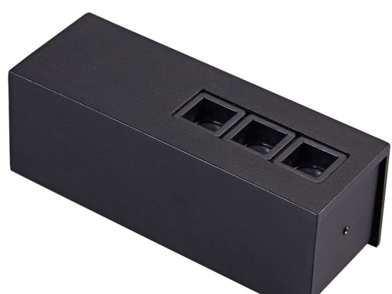 Φωτιστικό Οροφής - Σποτ VK/04342/CE/B/W 13,2x4,8cm Led 550Lm 6W 3000K Black-Gold VKLed