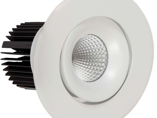 Σποτ Χωνευτό VK/04292/W/D/C Φ14,2cm Led 2400Lm 24W 4000K Dimmable White VKLed Στρόγγυλο